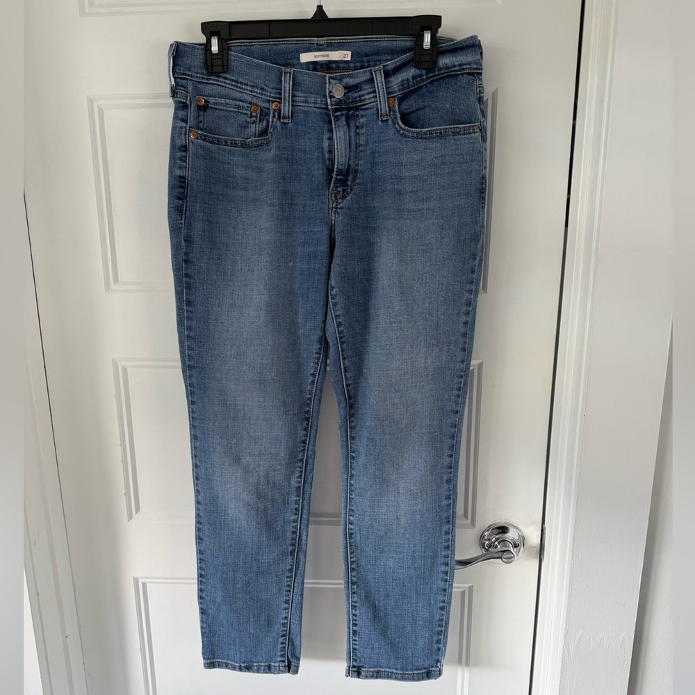 Levi's Classic Blue Boyfriend Jeans